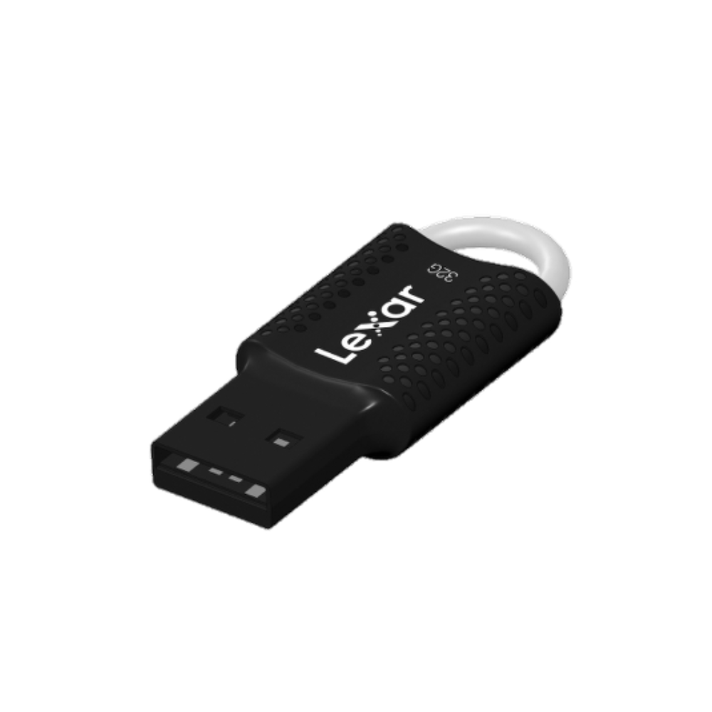 Lexar JumpDrive V40 32GB USB 2.0 Flash Drive-Black - Image 2