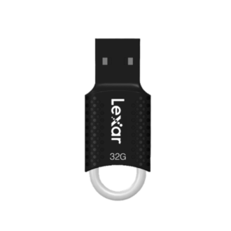 Lexar JumpDrive V40 32GB USB 2.0 Flash Drive-Black