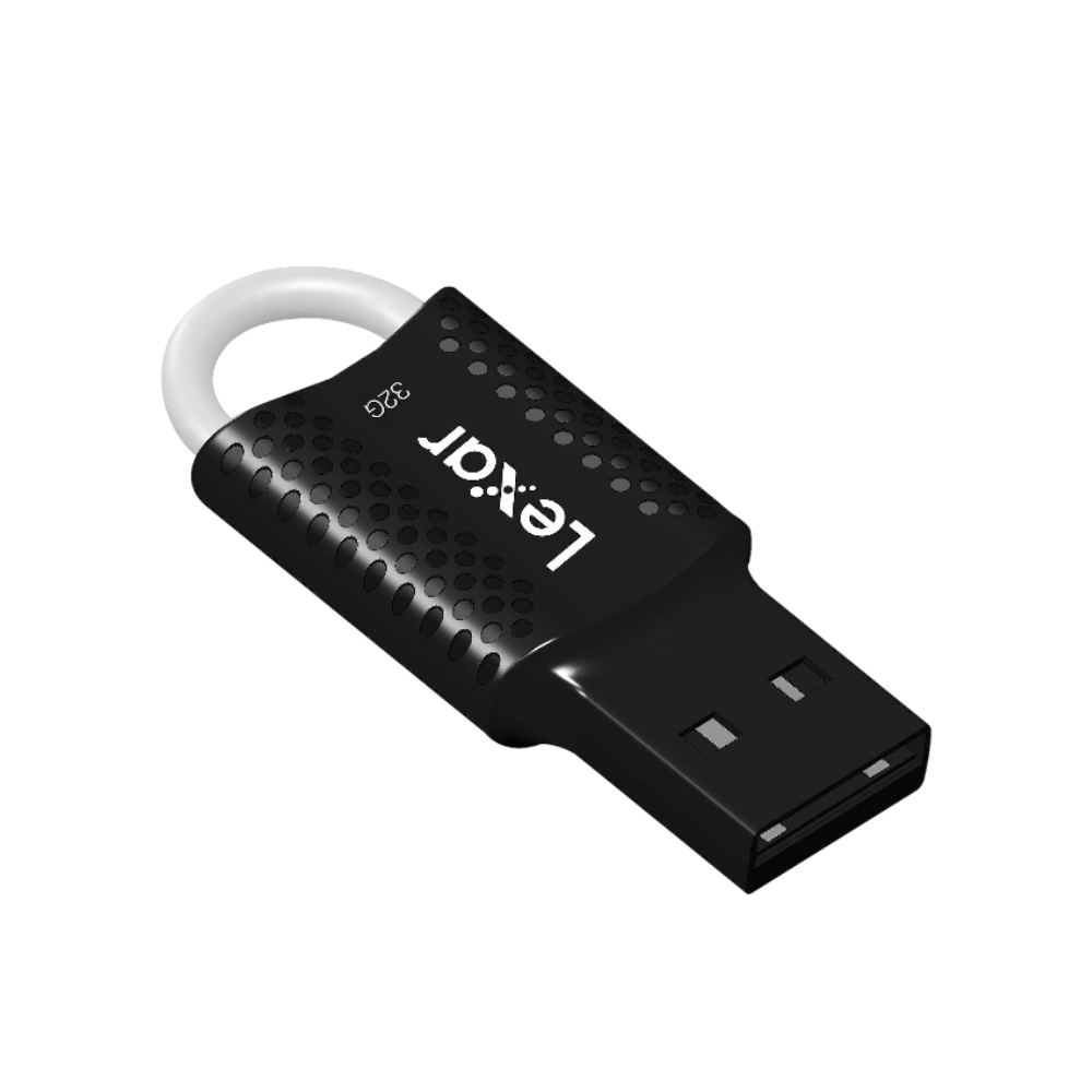Lexar JumpDrive V40 32GB USB 2.0 Flash Drive-Black - Image 4