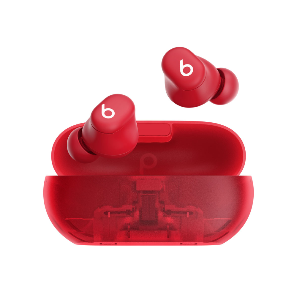 Beats Solo Buds Wireless Earphone - Transparent Red