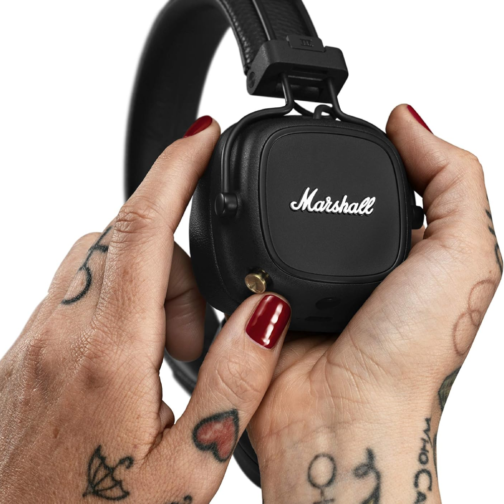 Marshall Major IV On - Ear Wireless Headphones - Black - Image 4