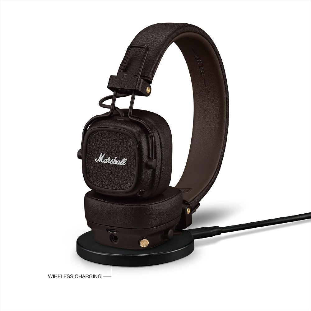 Marshall Major V Wireless On-Ear Headphone - Brown - Image 5
