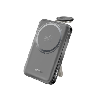 Promate Ultra-Compact 3 in 1 MagSafe Compatible Wireless Charging Power Bank