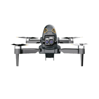 Porodo AeroVision RC Drone with Electric Regulation Dual Camera- Black