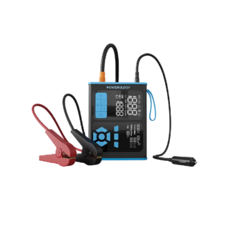 Powerology 15200mAh Portable Power Bank Jump Starter With Tire Inflator and OBD II D