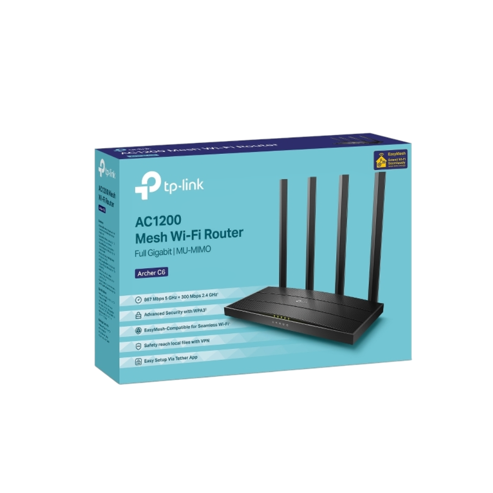 Tp-Link C6 Wireless Dual Band Gigabit Router - Image 4