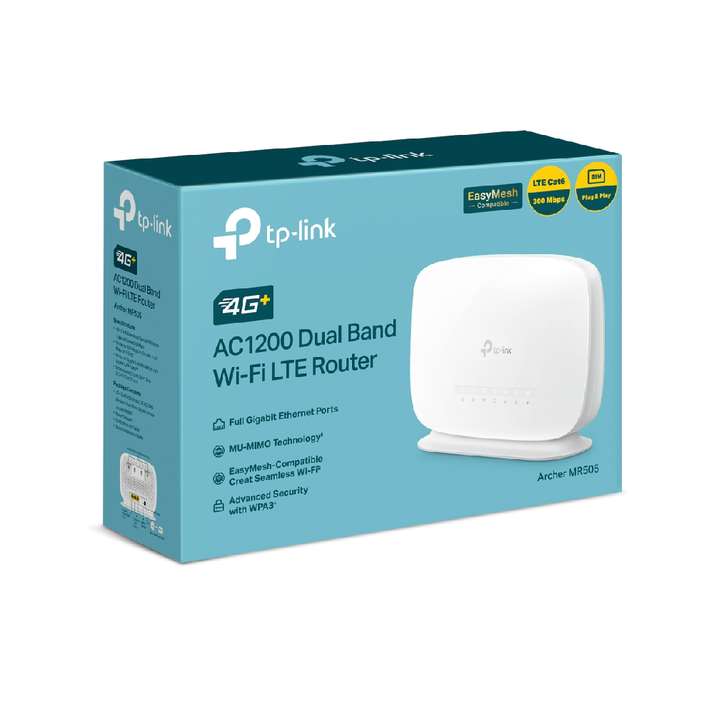 Tp-Link 4G+ Cat6 AC1200 Wireless Dual Band Gigabit Router - Image 4