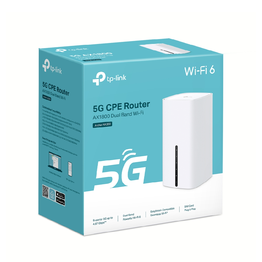 TP-Link 5G AX1800 Wireless Dual-Band Gigabit Router - Image 4