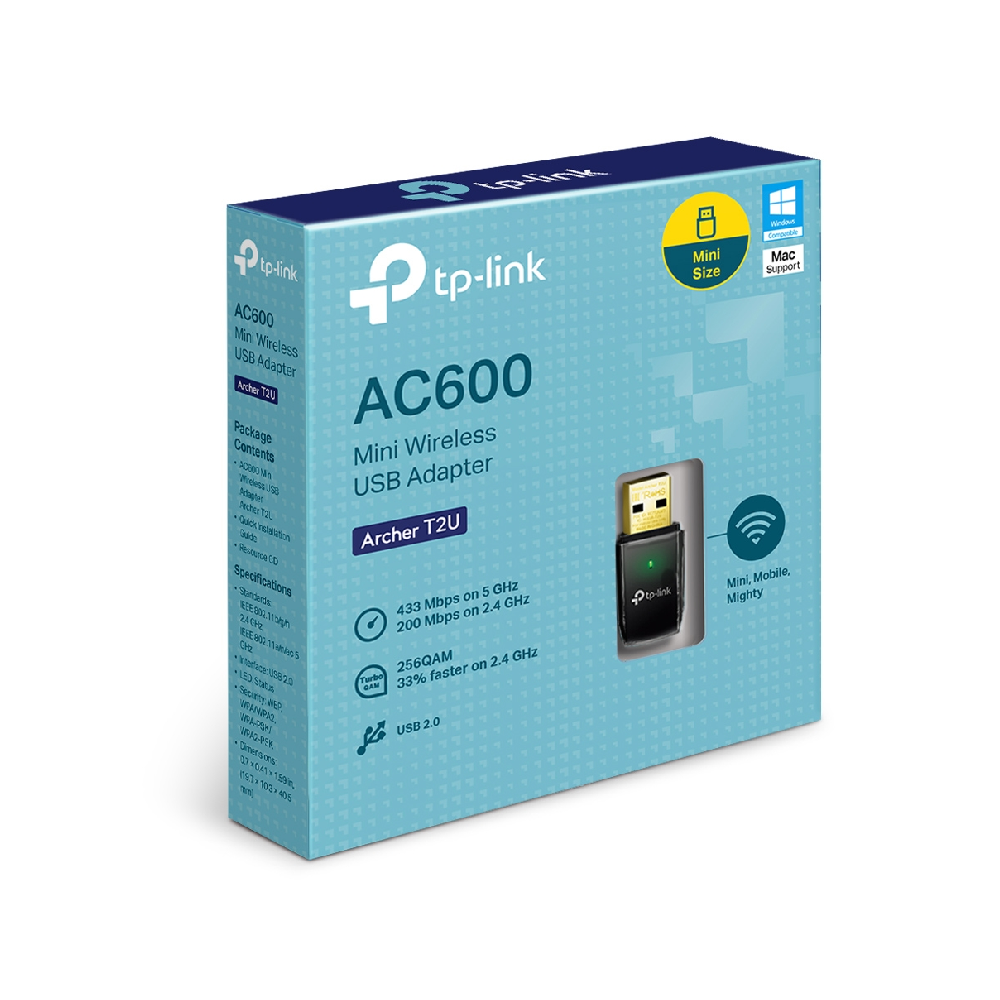 TP-Link Wireless USB Adapter Archer T2U AC600 - Image 3