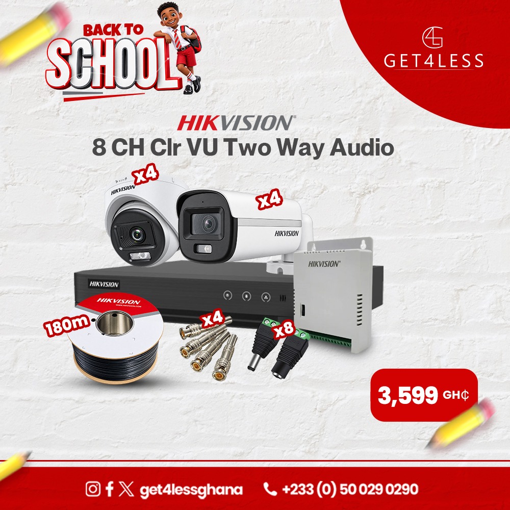 8 CH Clr VU Two Way Audio