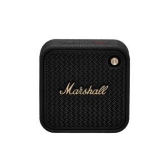 Marshall II Willen Compact Portable Wireless Speaker - Black-Brass