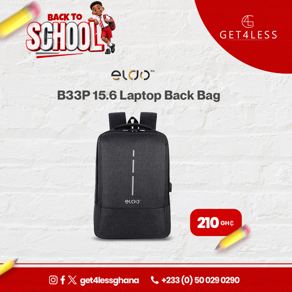 Eldo B33P Laptop Back Bag 15.6 Inches