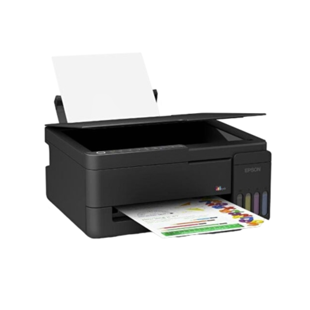Epson Ecotank L3350-Colored Print Scan Copy A4 003 Ink Up to 33ppm Black - Image 2