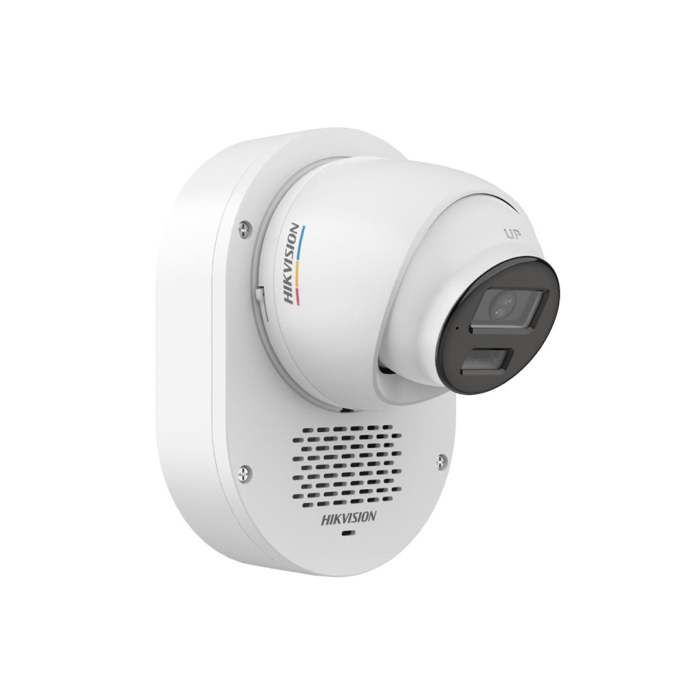Hikvision 2MP SoundMax Two Way Audio & Siren Fixed Turret Camera - Image 2