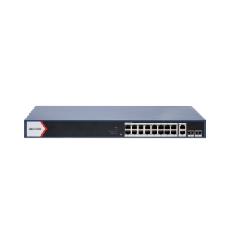 Hikvision 16 Port Gigabit Smart POE Switch-16xgigabit PoE RJ45 port 2×gigabit RJ45 port 2xgigabit fi
