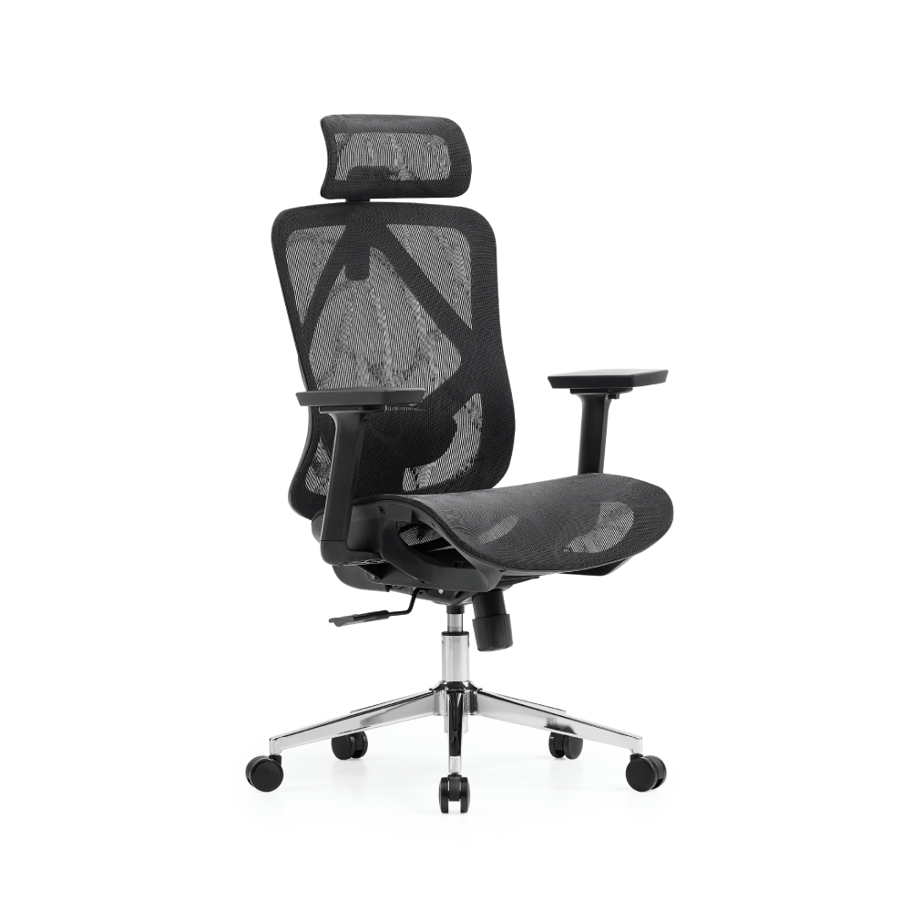 Eldo Mesh and Plastic Frame 3D Adjustable armrest Function Mechanis - Image 2