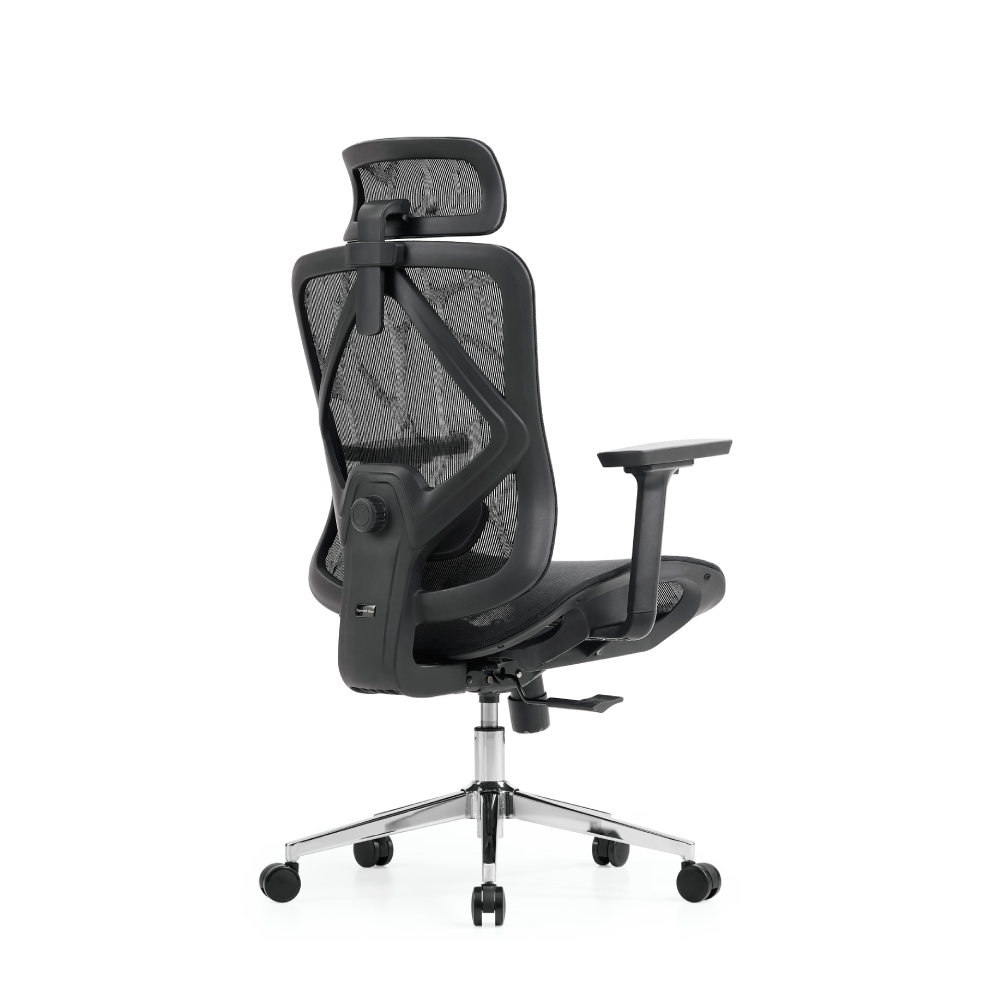 Eldo Mesh and Plastic Frame 3D Adjustable armrest Function Mechanis - Image 4