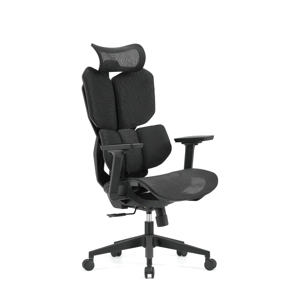 Eldo Mesh and Plastic Frame 3D Adjustable Armrest Function Mechanism. - Image 2