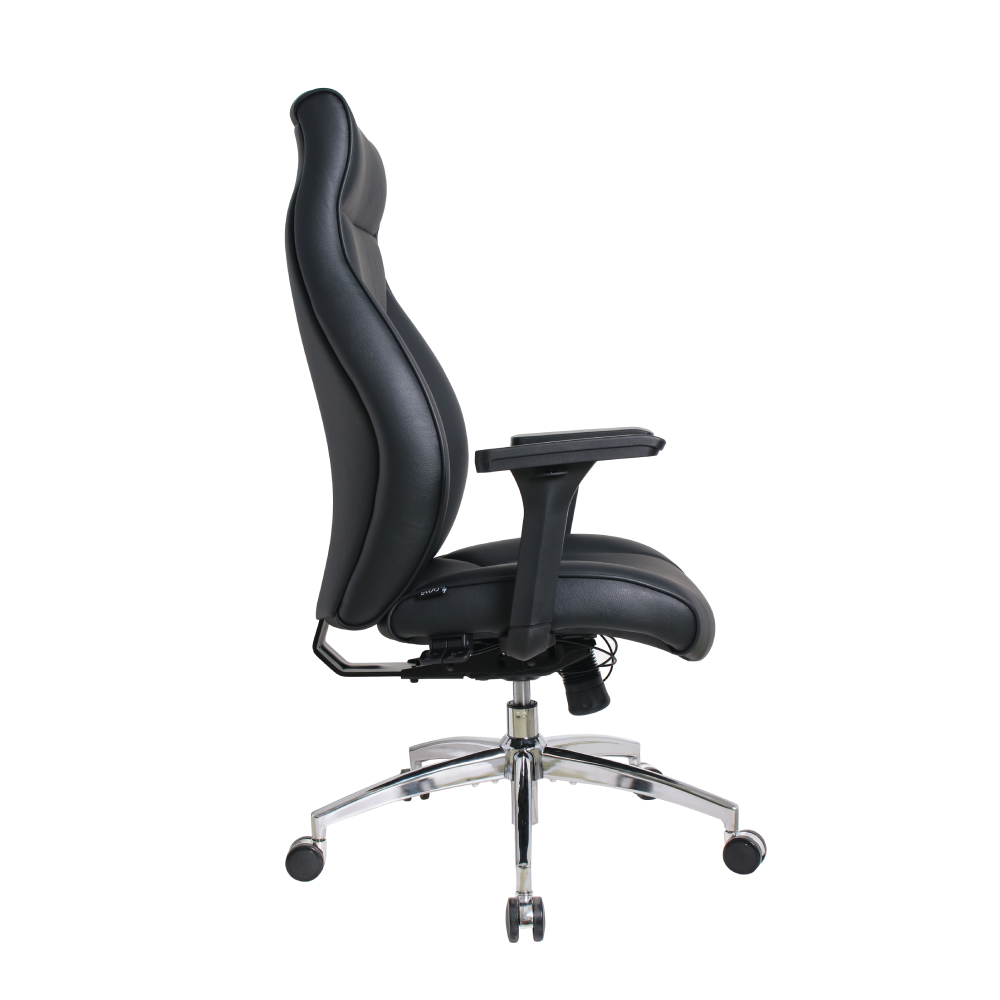 Eldo leather Injected Foam 3D Armrest Line Seat and Back Chair - Image 3