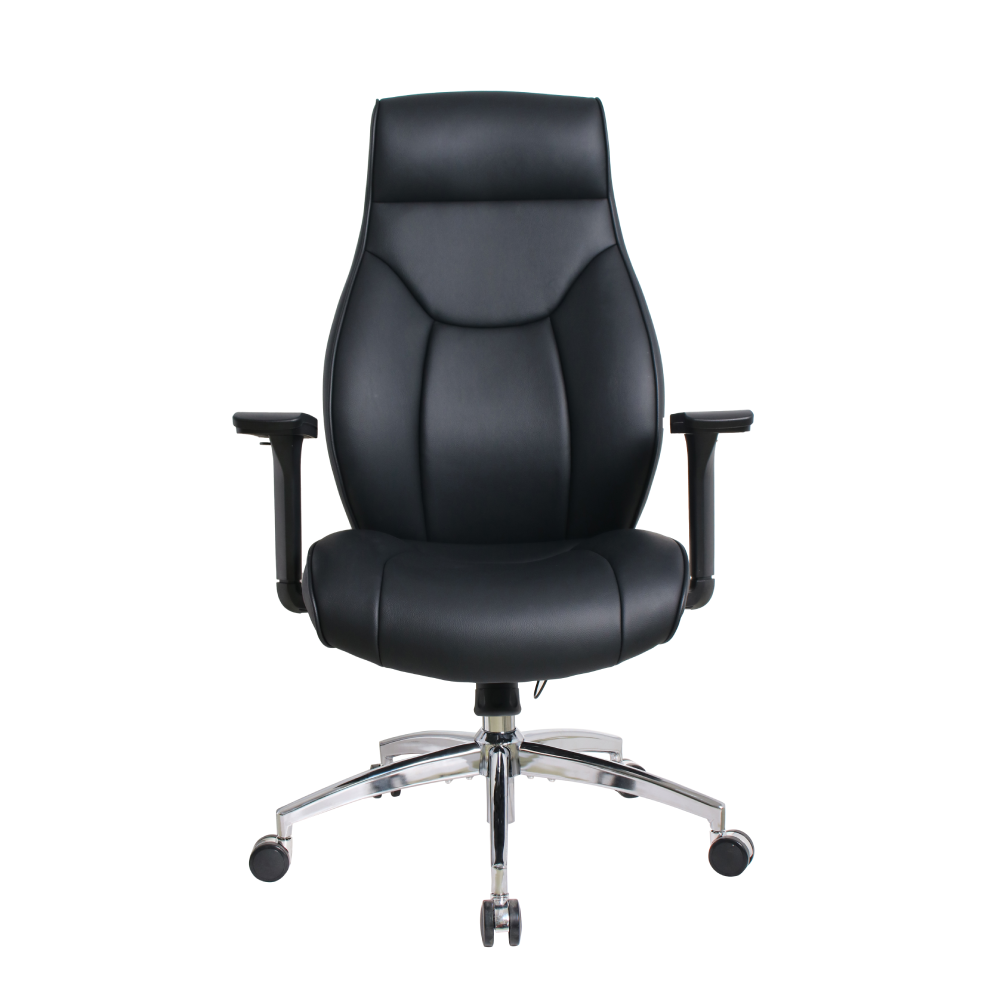 Eldo leather Injected Foam 3D Armrest Line Seat and Back Chair