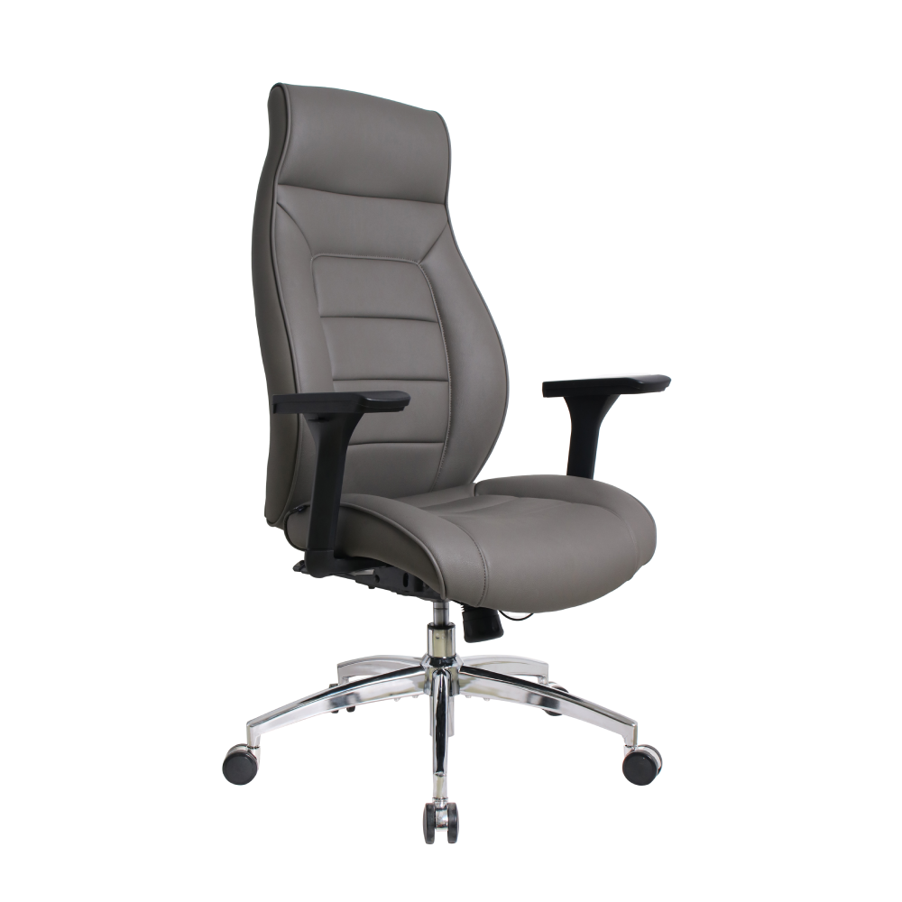 Eldo leather Injected Foam 3D Armrest Line Seat and Back Chair - Image 2