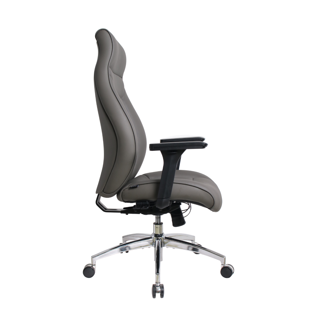 Eldo leather Injected Foam 3D Armrest Line Seat and Back Chair - Image 3