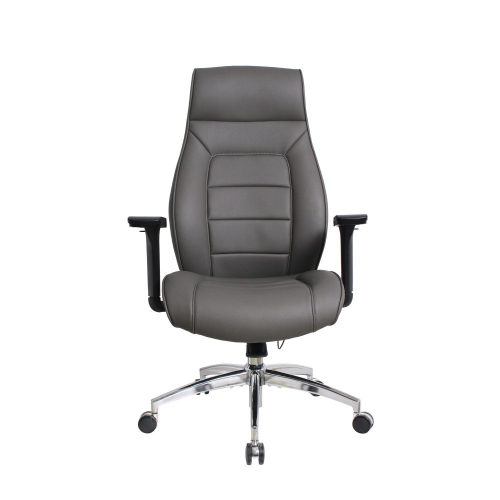 Eldo leather Injected Foam 3D Armrest Line Seat and Back Chair