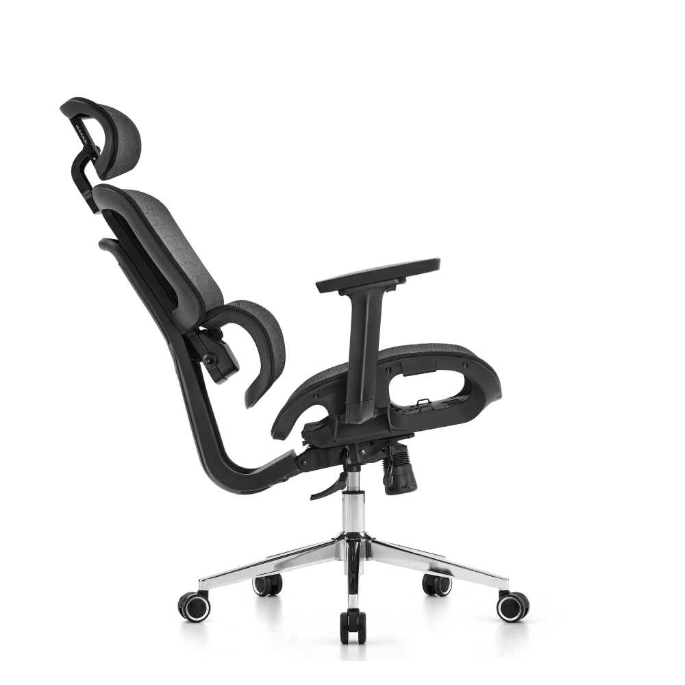 Eldo Mesh and Plastic Frame 3D Adjustable Armrest Function Mechanism - Image 6
