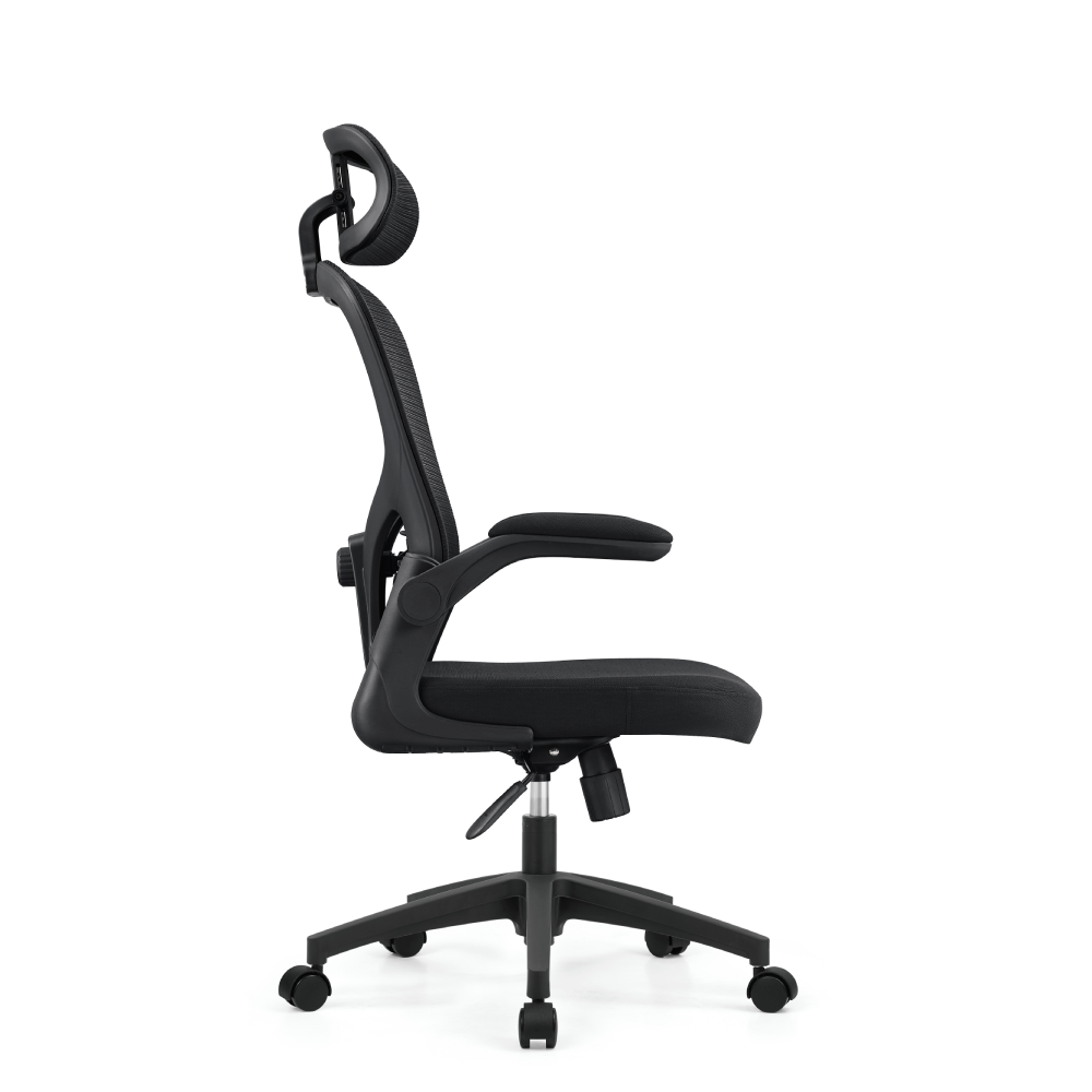 Eldo Mesh and Plastic Frame Seat Foam Chair. - Image 3