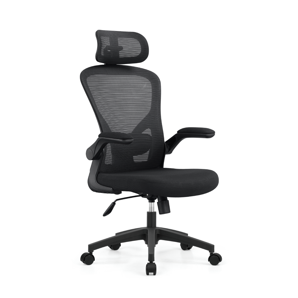 Eldo Mesh and Plastic Frame Seat Foam Chair. - Image 2