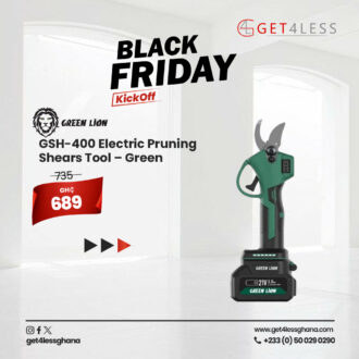 Green Lion GSH-400 Electric Pruning Shears Tool - Green