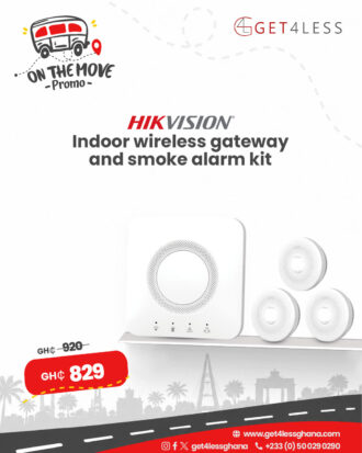 Indoor Wireless Gateway and Smoke Alarm Kit