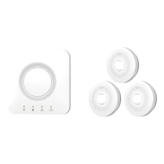 Indoor wireless gateway and smoke alarm kit