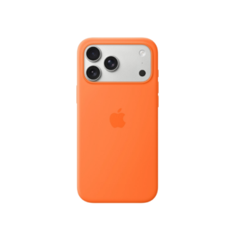 Apple iPhone 17 Pro Max Silicone Case with MagSafe-Orange
