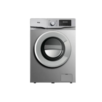 TCL Washing Machine 7Kg Front Load Full Automatic Silver