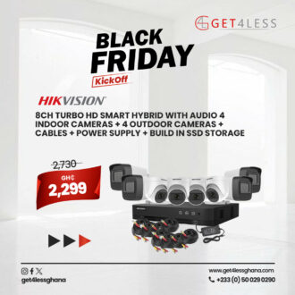 Hikvision 8 Channel 2 MP Camera Kit